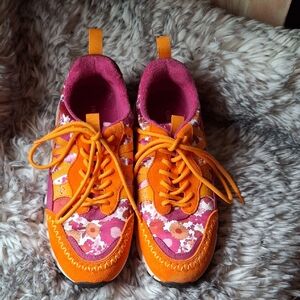 Vibrant Floral Women's Sneakers